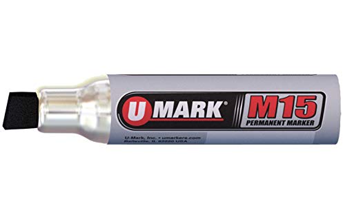 Algopix Similar Product 18 - UMark M15 Ink Wide Permanent Marker