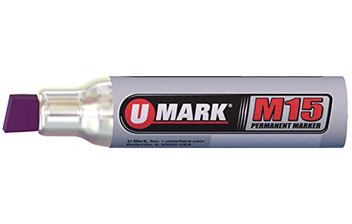 Algopix Similar Product 20 - UMark M15 Ink Wide Permanent Marker