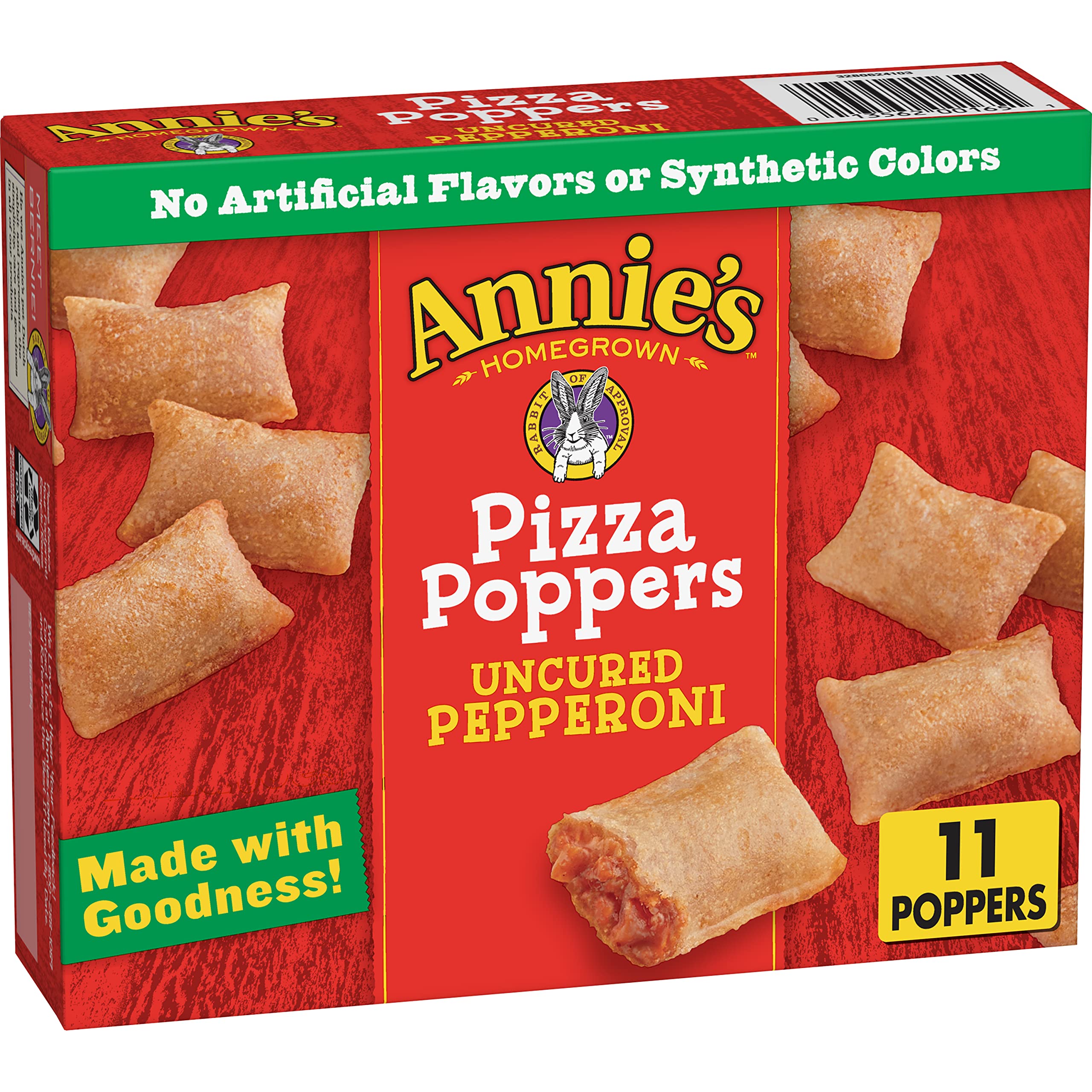 Algopix Similar Product 20 - Annies Frozen Pizza Poppers Uncured