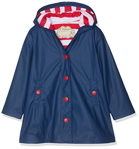 Algopix Similar Product 1 - Hatley Girls Big Splash Jackets Navy