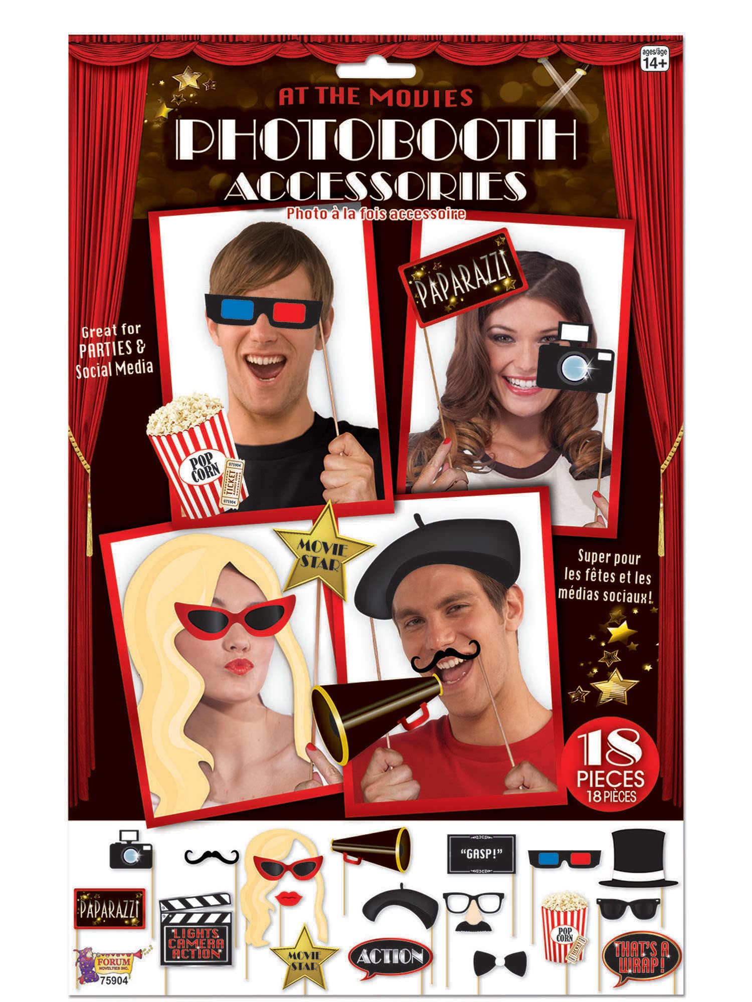 Algopix Similar Product 10 - Forum Novelties Party Photo Booth