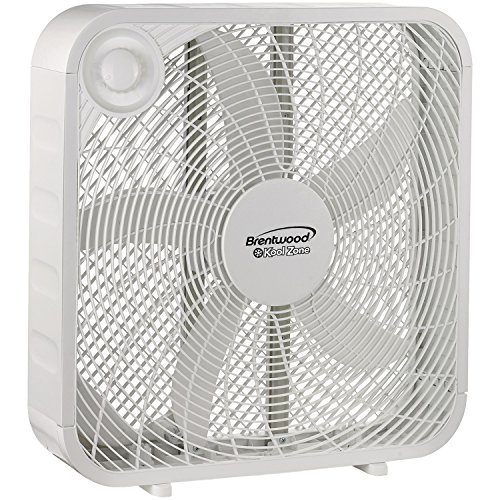 Algopix Similar Product 20 - Brentwood Kool Zone Box Fan 3Speed