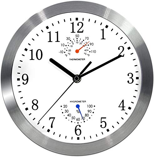 Algopix Similar Product 7 - MAGHO Modern Silent 10 Inch Wall Clock