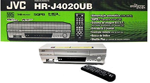 Algopix Similar Product 20 - The New JVC HRJ4020UB VHS 4 Head VCR