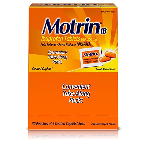 Algopix Similar Product 7 - Motrin IB Ibuprofen 200mg Tablets for