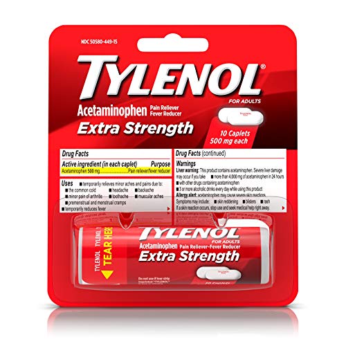 Algopix Similar Product 2 - Tylenol Extra Strength Caplets with 500