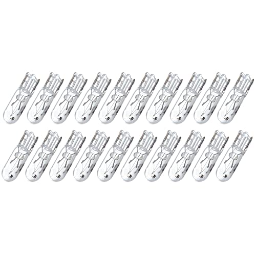 Algopix Similar Product 10 - 20 pcs T5 17 86 206 White Halogen Light