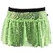 Algopix Similar Product 8 - Lime Green Sparkle Running Skirt L