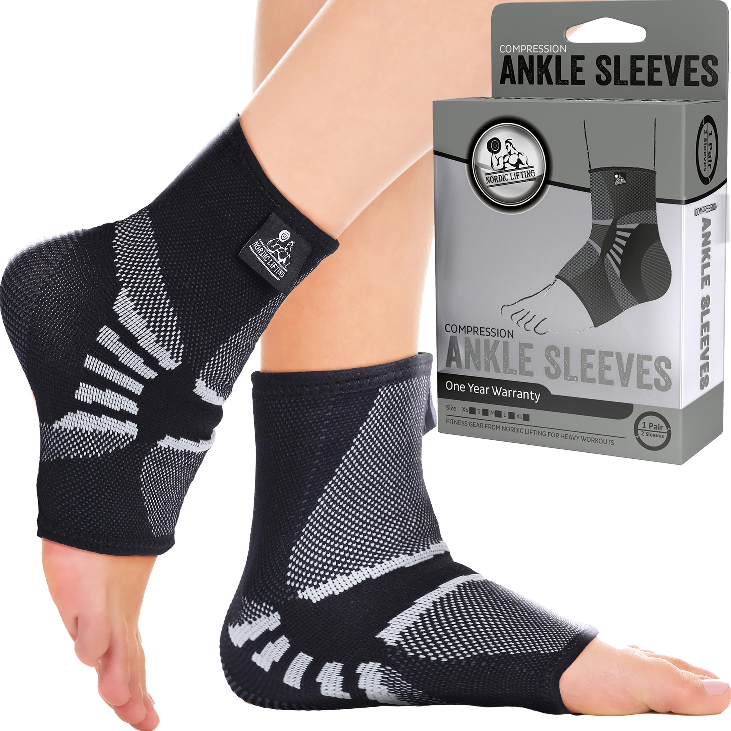 Algopix Similar Product 1 - Nordic Lifting Ankle Compression
