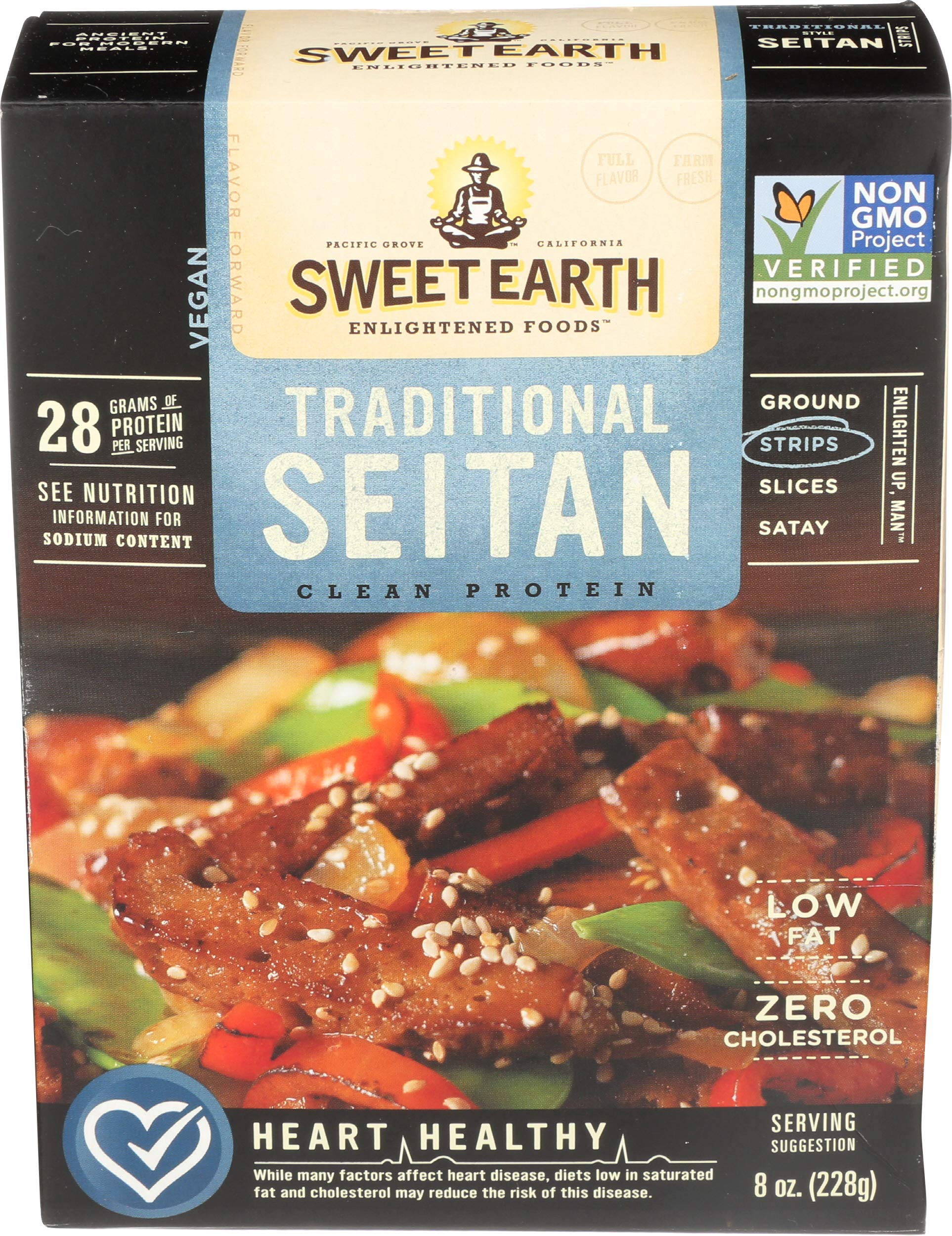 Algopix Similar Product 14 - Sweet Earth Seitan Traditional Strips