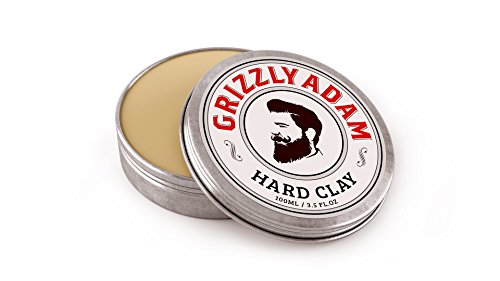 Algopix Similar Product 2 - GRIZZLY ADAM Mens Hair Clay  Strong