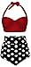 Algopix Similar Product 7 - Angerella Women Vintage Polka Dot High
