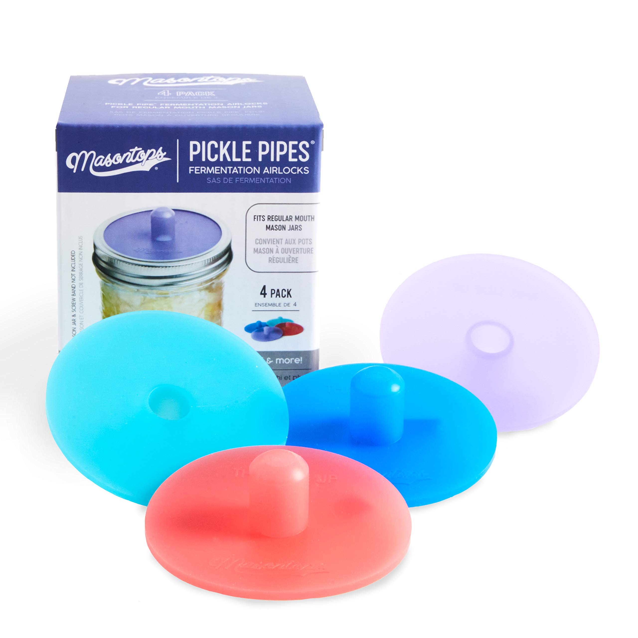 Algopix Similar Product 20 - Masontops Pickle Pipes  Airlock