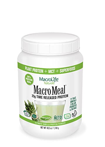 Algopix Similar Product 10 - MacroLife Naturals MacroMeal Vegan