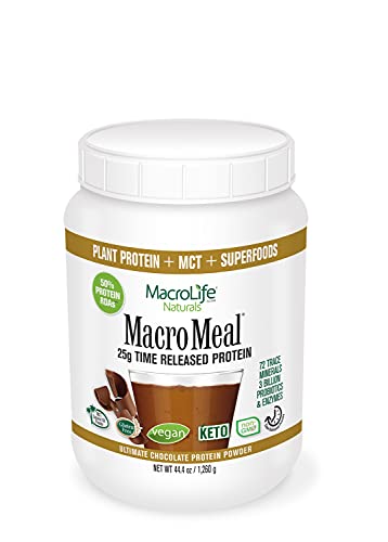Algopix Similar Product 8 - MacroLife Naturals MacroMeal Vegan