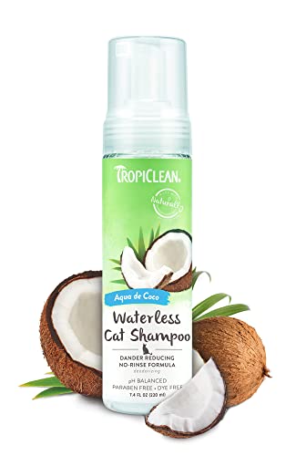 Algopix Similar Product 3 - TropiClean No Rinse Waterless Cat