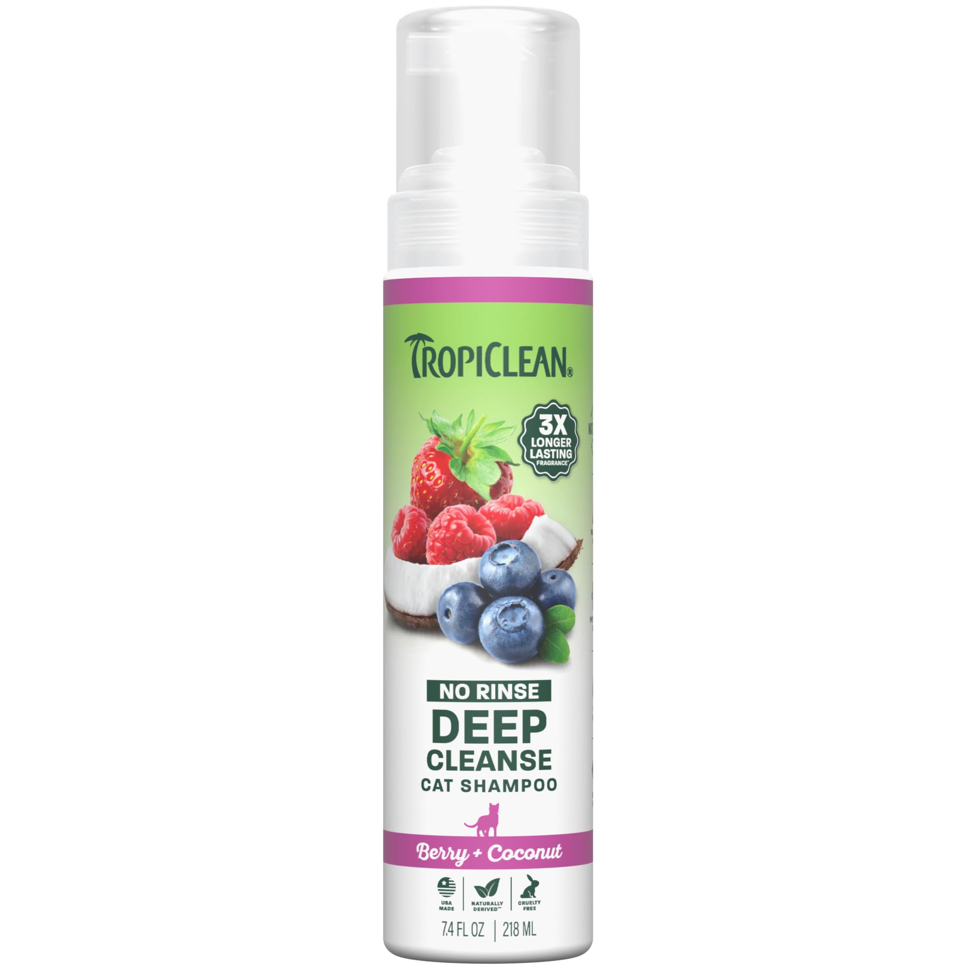 Algopix Similar Product 5 - TropiClean Berry  Coconut Waterless
