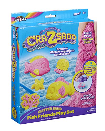 Algopix Similar Product 10 - Cra-Z-Sand 19573 Glitter Fish Playset