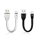 Algopix Similar Product 6 - BigBlue Short Micro USB Cable 2 Pack