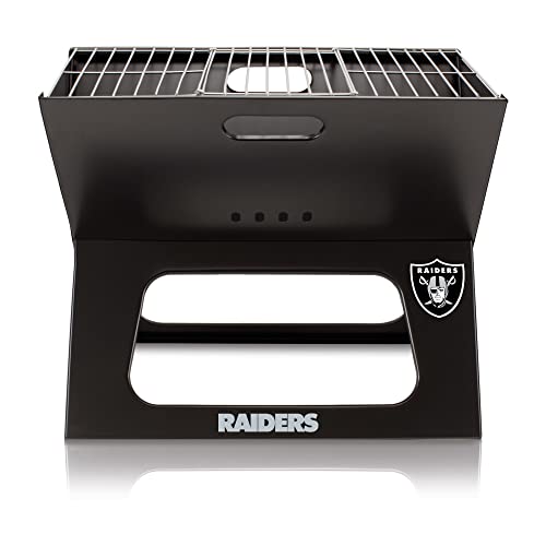 Algopix Similar Product 8 - Las Vegas Raiders X-Grill Portable BBQ