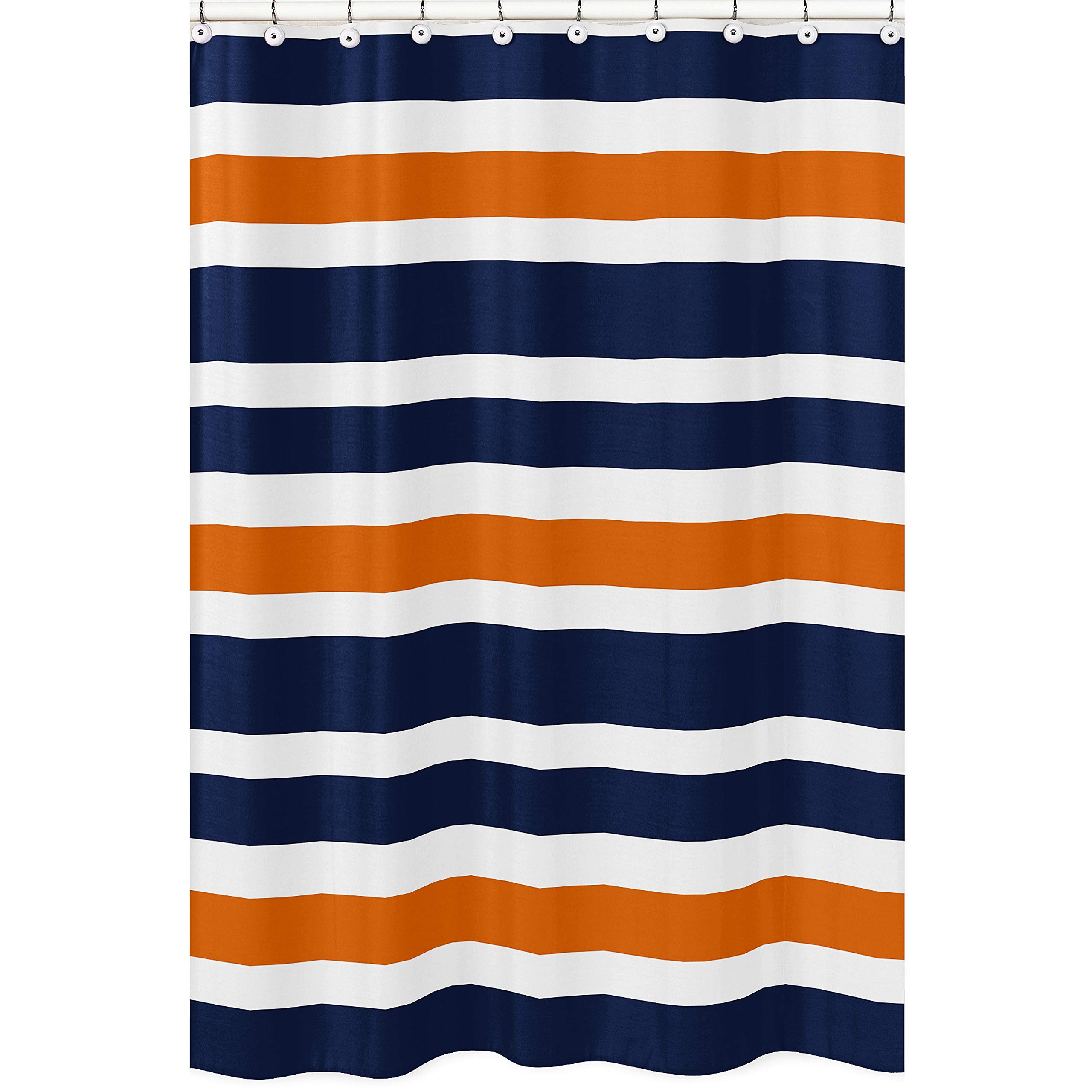 Algopix Similar Product 5 - Sweet Jojo Designs Navy Blue Orange and