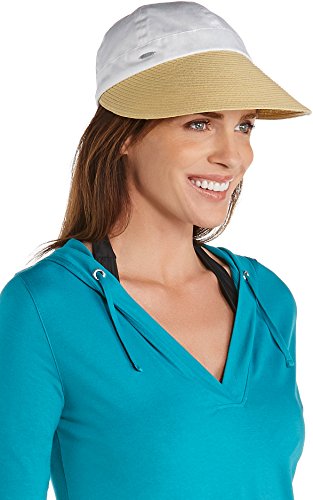 Algopix Similar Product 1 - Coolibar UPF 50 Womens Sun Shade