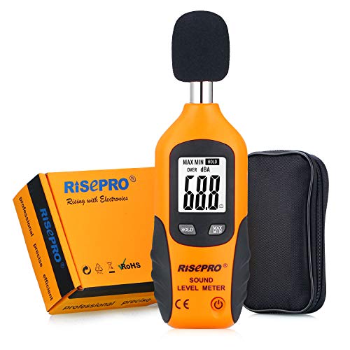 Algopix Similar Product 7 - Decibel Meter RISEPRO Digital Sound