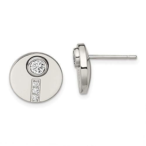 Algopix Similar Product 6 - Chisel Stainless Steel Polished CZ