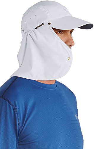 Algopix Similar Product 16 - Coolibar UPF 50 Mens Super Sport Hat