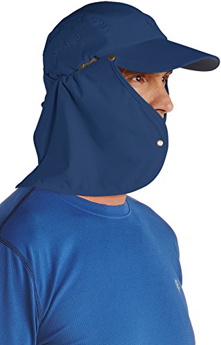 Algopix Similar Product 17 - Coolibar UPF 50 Mens Super Sport Hat