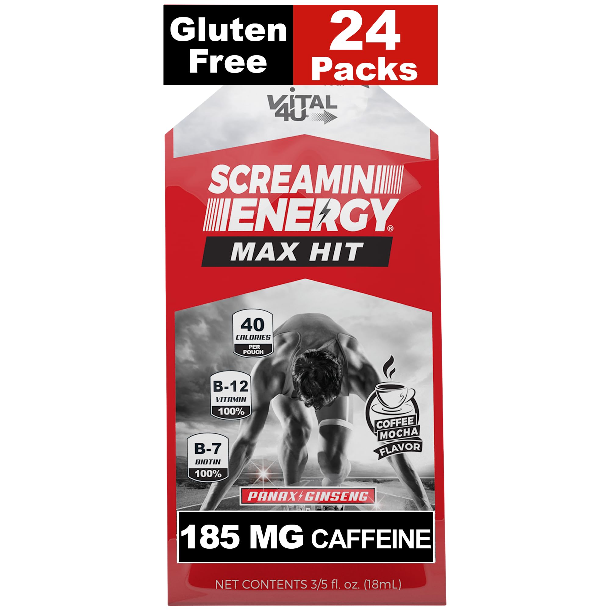 Algopix Similar Product 19 - Screamin Energy Max Hit Energy Shots