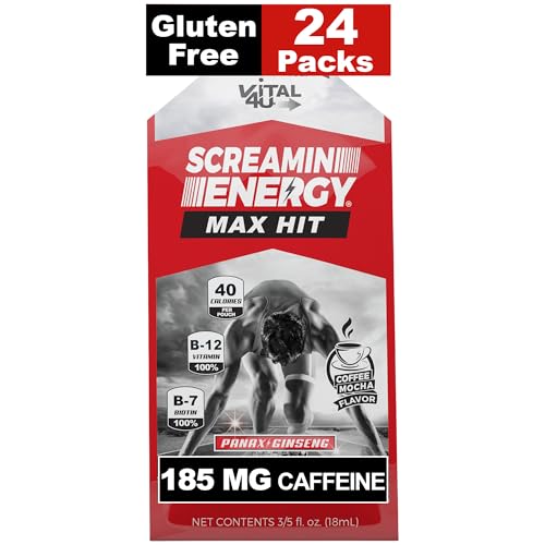 Algopix Similar Product 3 - Screamin Energy Max Hit Energy Shots