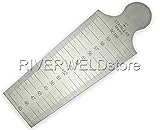 Algopix Similar Product 20 - Welding Gauge Taper Gage Both Inch 