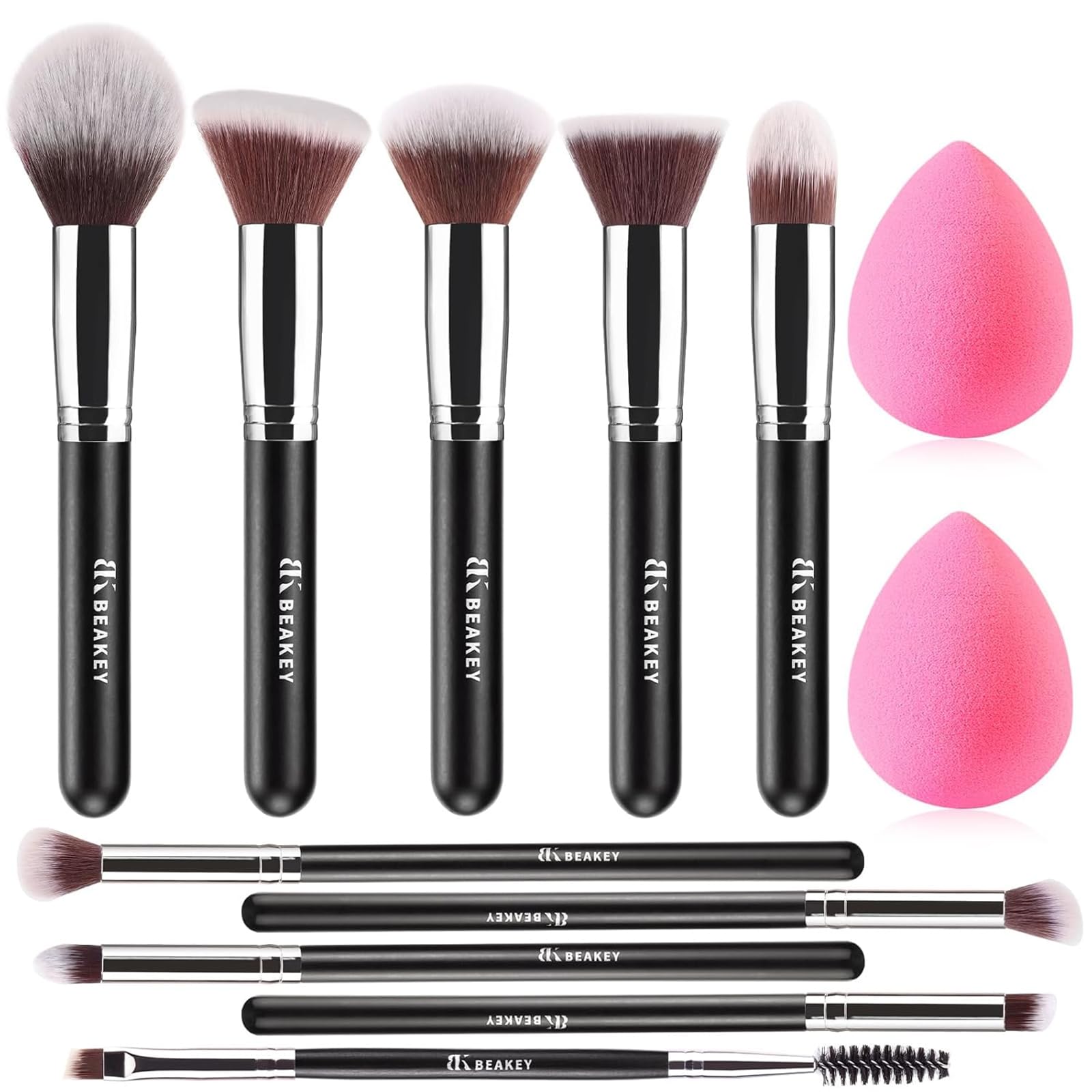 Algopix Similar Product 7 - BEAKEY Makeup Brushes Set Professional