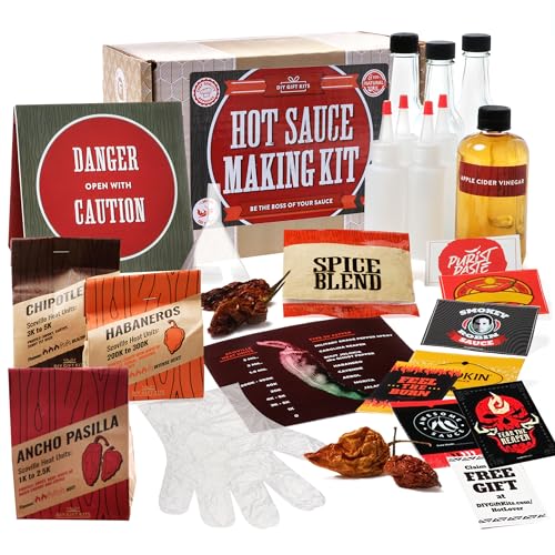 Algopix Similar Product 9 - DIY Gift Kits  Hot Sauce Making Kit