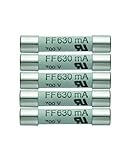 Algopix Similar Product 14 - Testo 0590 0007 Spare Fuses 630 mA