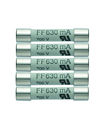 Algopix Similar Product 1 - Testo 0590 0007 Spare Fuses 630 mA 