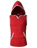 Algopix Similar Product 14 - H2H Mens Casual Hoodie Tank Tops