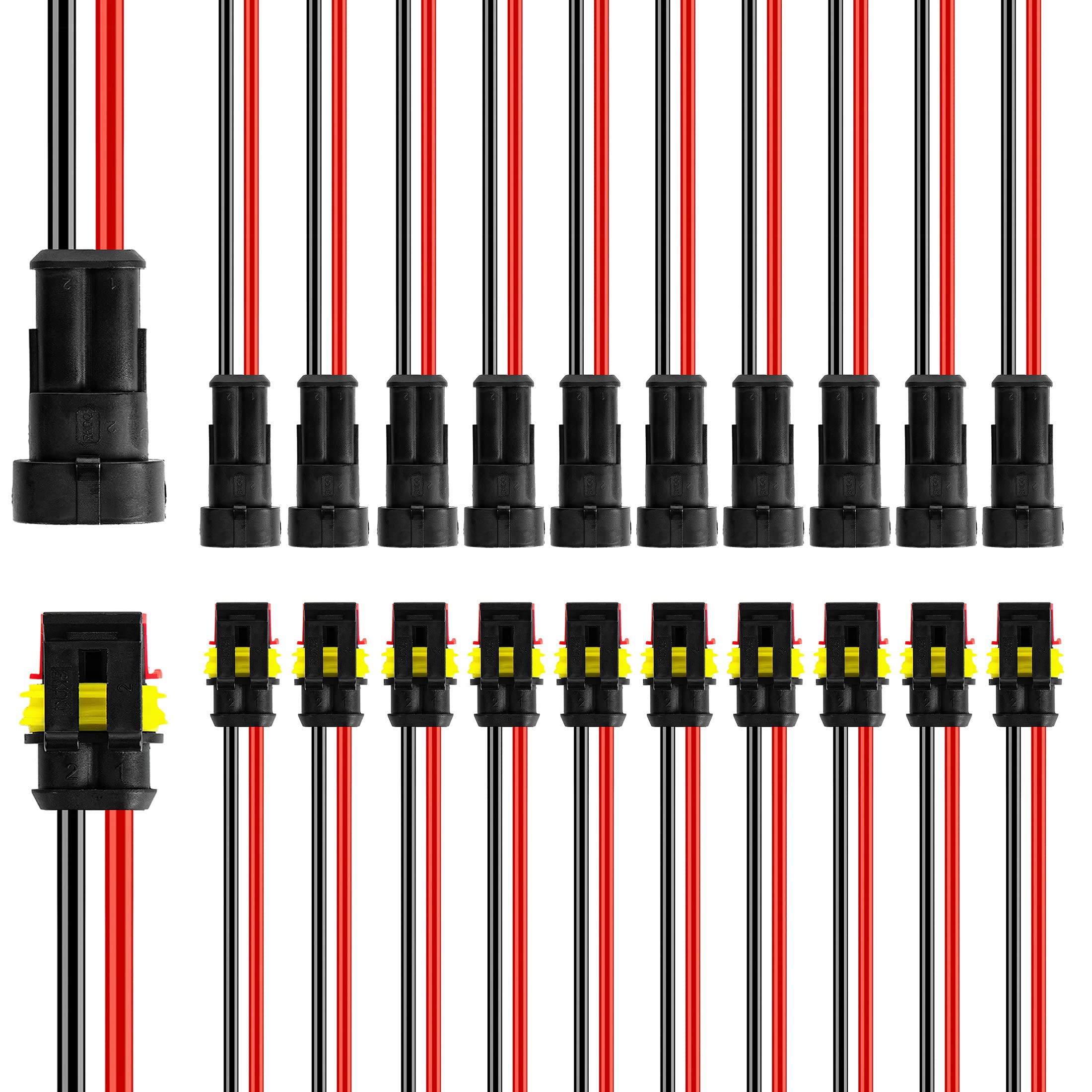 Algopix Similar Product 1 - LanHong 2 Pin Way Electrical Wire