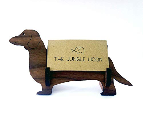 Algopix Similar Product 16 - Dachshund business card holder