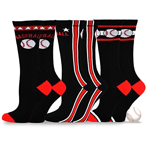 Algopix Similar Product 11 - TeeHee Cotton Cushion Crew Basic Socks