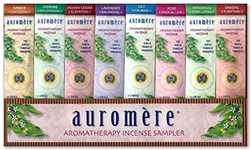 Algopix Similar Product 10 - Auromere Aromatherapy Incense Sampler