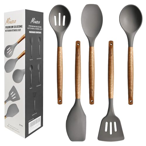 Algopix Similar Product 7 - Kitchen Utensils Set Silicone Cooking