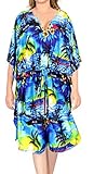 Algopix Similar Product 6 - LA LEELA Womens Short Sleeve V Neck