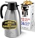 Algopix Similar Product 5 - Thermal Coffee Carafe 68oz 2L 12