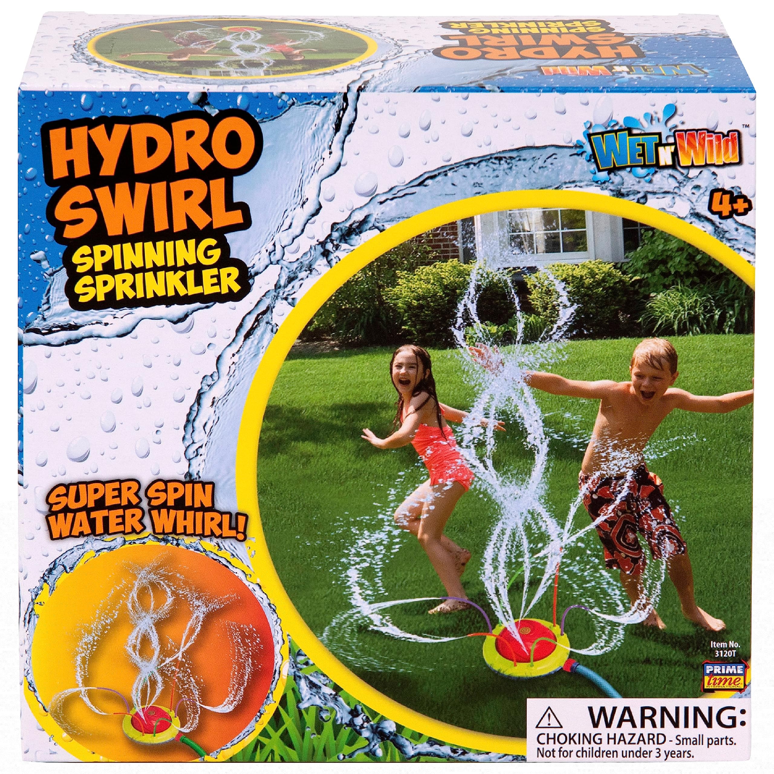 Algopix Similar Product 9 - Hydro Swirl Spinning Water Sprinkler