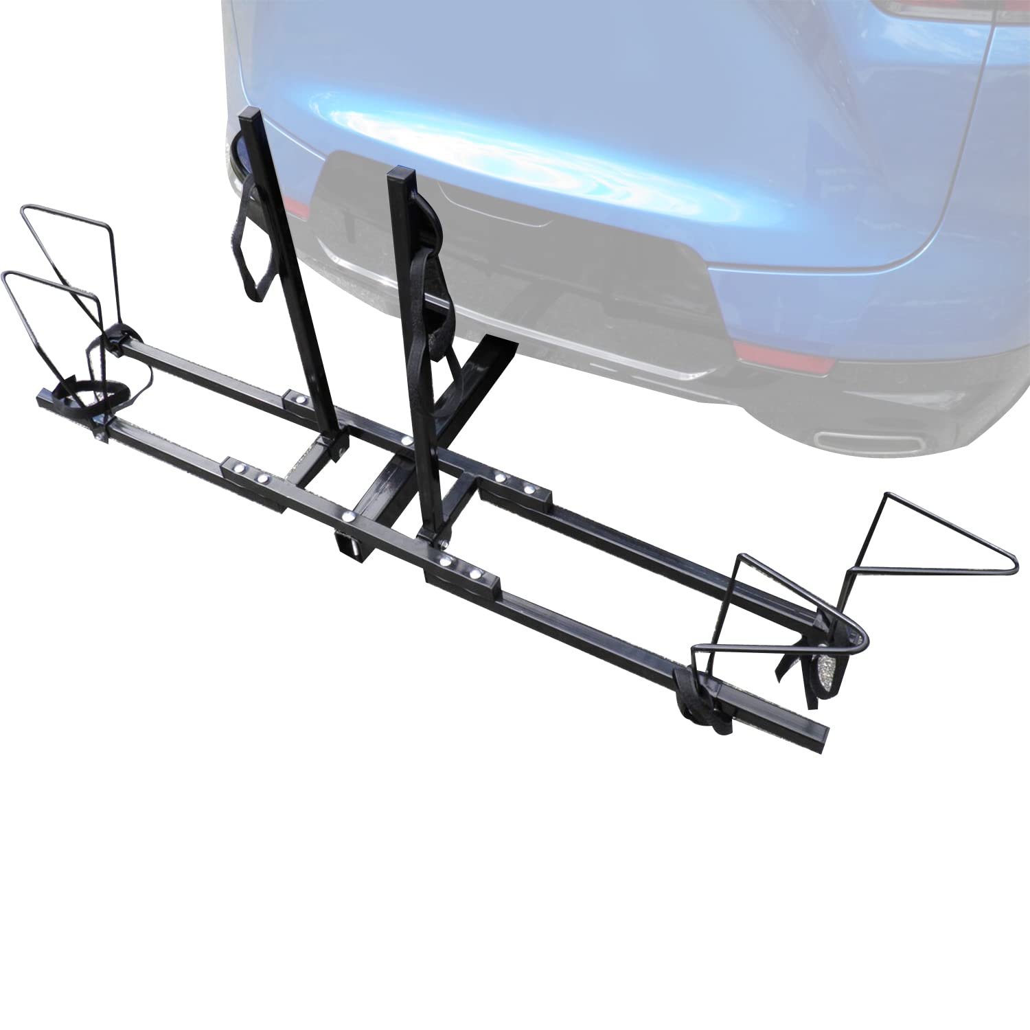 Algopix Similar Product 5 - Hitch Mount Bike Rack Carrier Upright 2