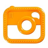 Algopix Similar Product 10 - Ulubulu Camera Teether, Orange