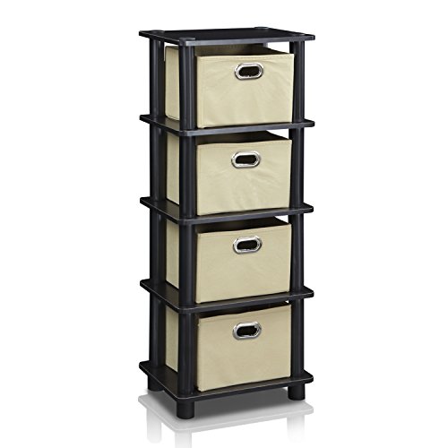 Algopix Similar Product 5 - Furinno LACi 4Bins System Rack