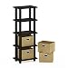Algopix Similar Product 13 - Furinno TurnNTube Toolless 4Tier